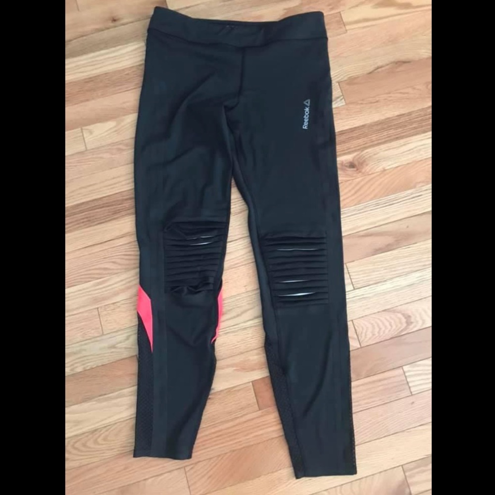 Reebok, Moto Knee, mesh calf mesh, athletic tight.